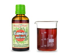 Kameny močové - bylinné kapky (tinktura) 50 ml - doplněk stravy