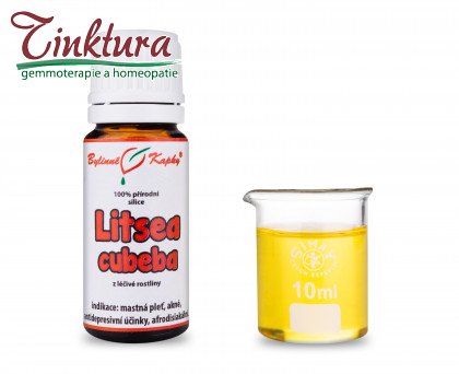 Litsea cubeba - 100% přírodní silice (10 ml) - esenciální (éterický) olej