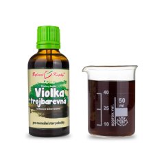Violka trojbarevná (maceška) - bylinné kapky (tinktura) 50 ml - doplněk stravy