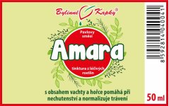 Amara - bylinné kapky (tinktura) doplněk stravy 50 ml